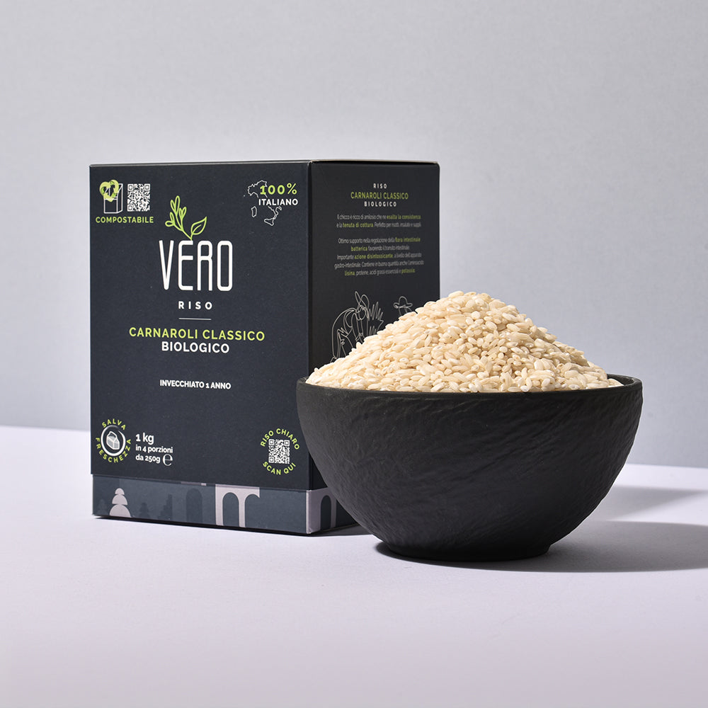 RISO CARNAROLI<br>CLASSICO BIOLOGICO VERO RISO<br>NaturalCube | 1kg