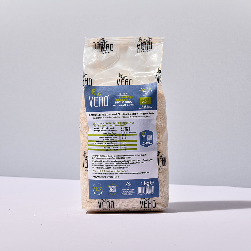 RISO CARNAROLI<br>CLASSICO BIOLOGICO<br>VERO RISO Regular | 1kg