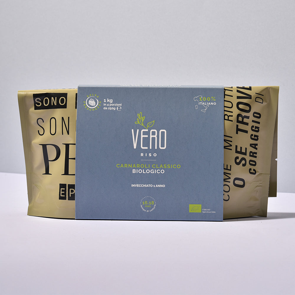 RISO CARNAROLI<br>CLASSICO BIOLOGICO VERO RISO<br>EcoBAG | 1kg