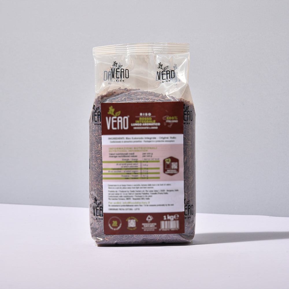 RISO ROSSO <br>INTEGRALE<br> VERO RISO Regular | 1kg